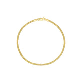 Bismark Chain Bracelet in 14K Gold
